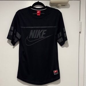 Nike Logo Black Mesh Jersey